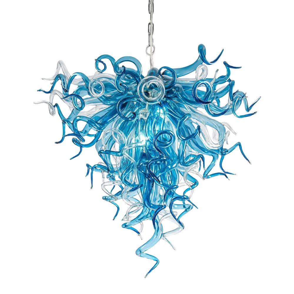 How are Chihuly chandelier colors blended | reps2024?