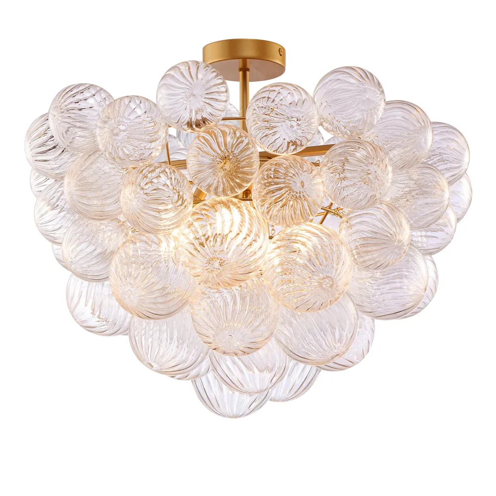 How do glass bubble chandeliers create a dreamy ambiance | reps2024?